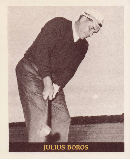 Julius Boros Famous Golfers Of The 40s & 50s Rare Golf Photo Trade Card