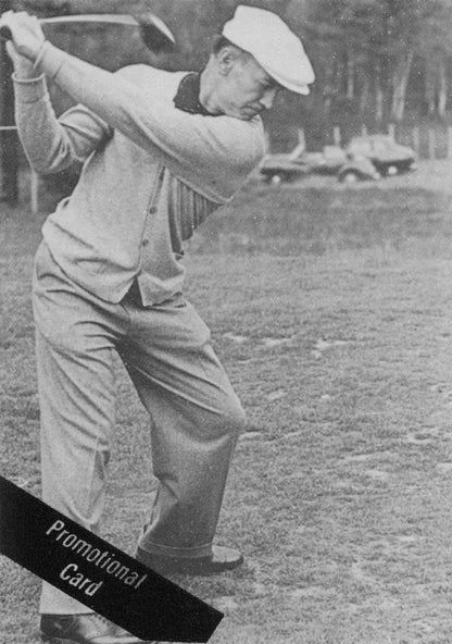 Ben Hogan Low Hook Flight Legends Of Golf Trade Card