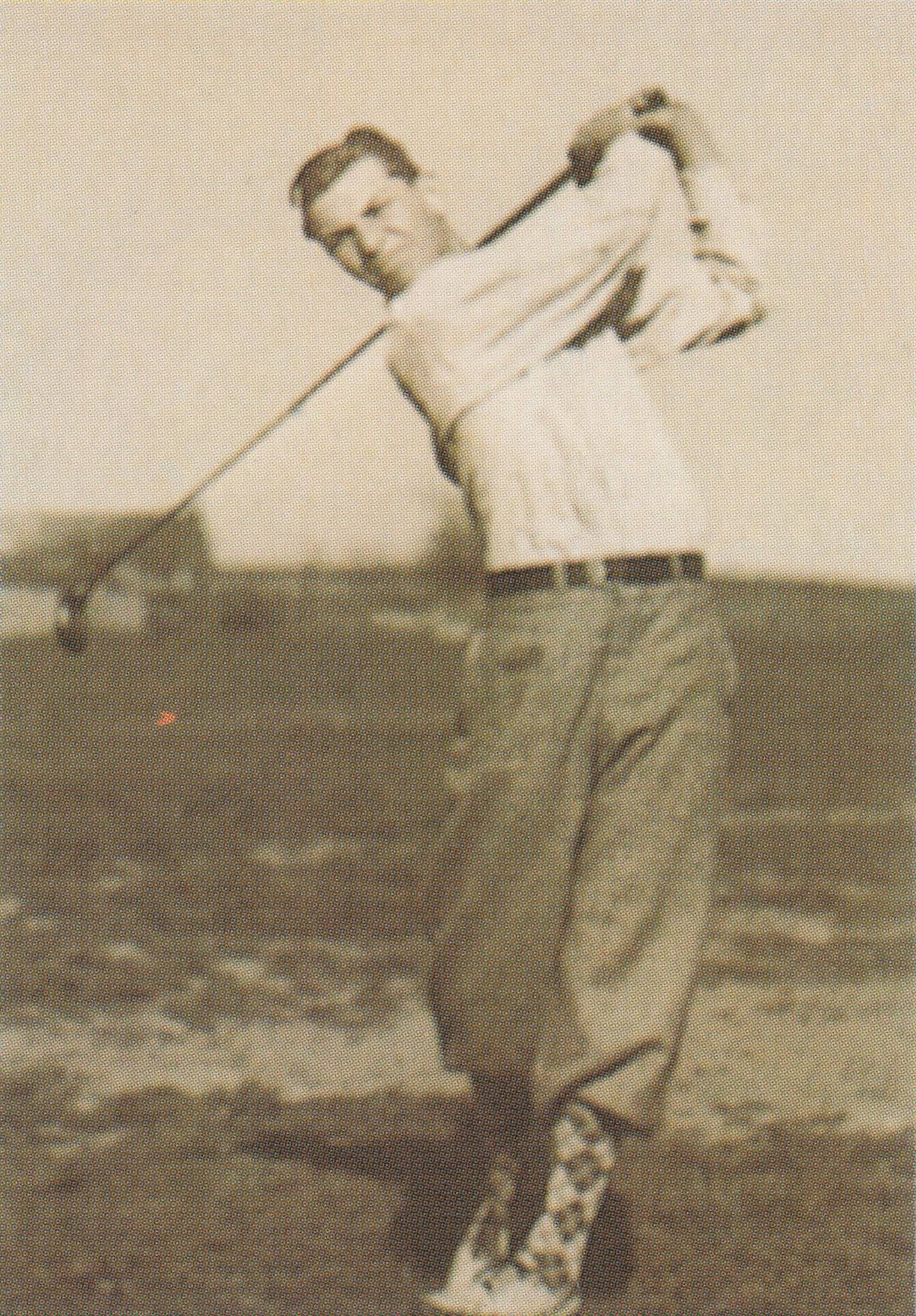 Ben Hogan vs Byron Nelson Legends Of Golf Trade Card