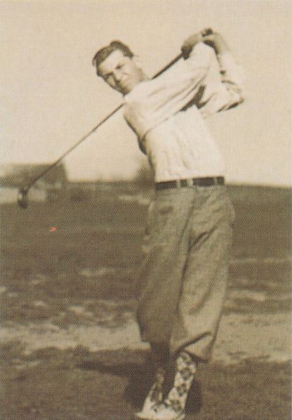 Ben Hogan vs Byron Nelson Legends Of Golf Trade Card