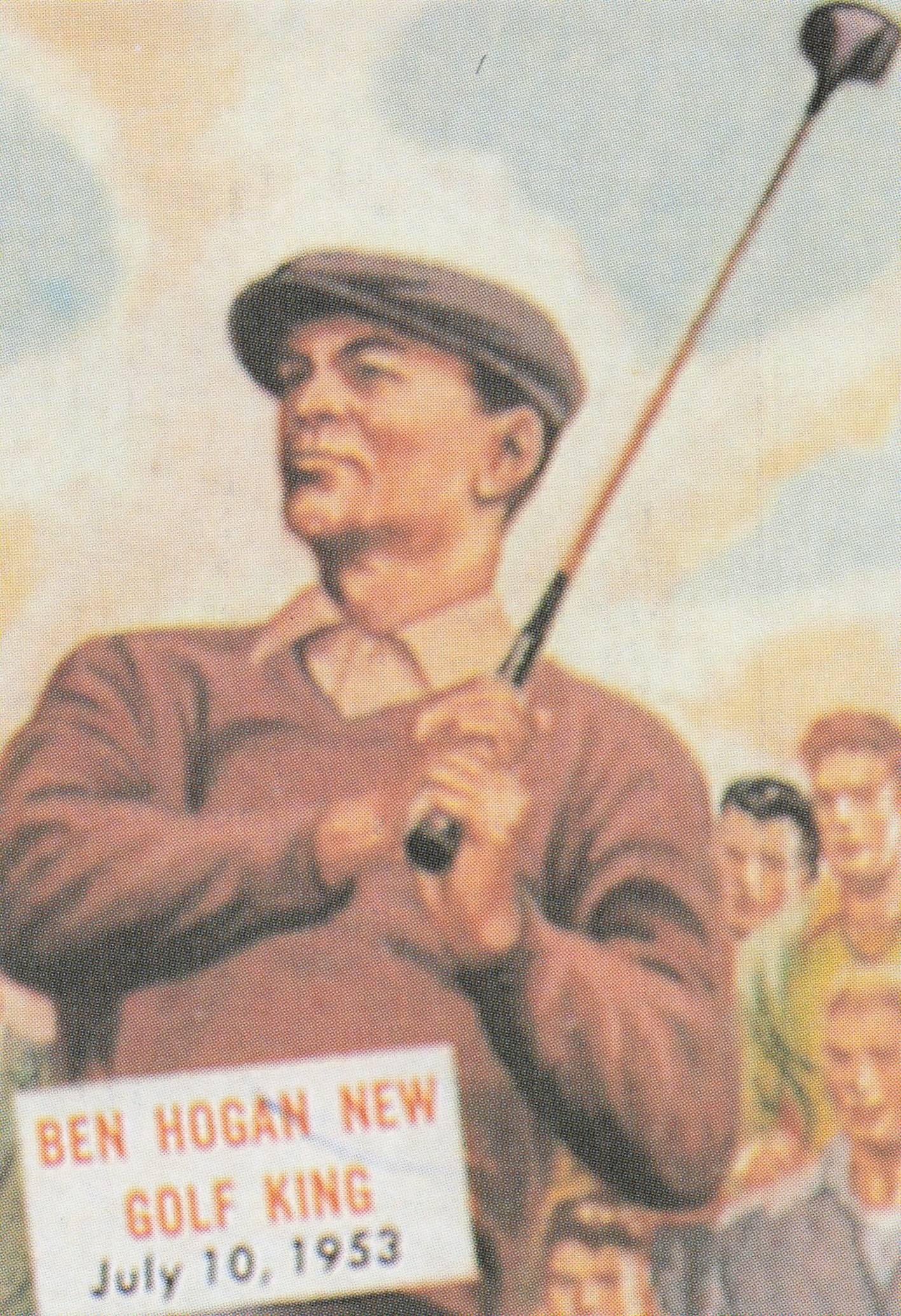 Ben Hogan WW2 & 1946 Victory Legends Of Golf Trade Card