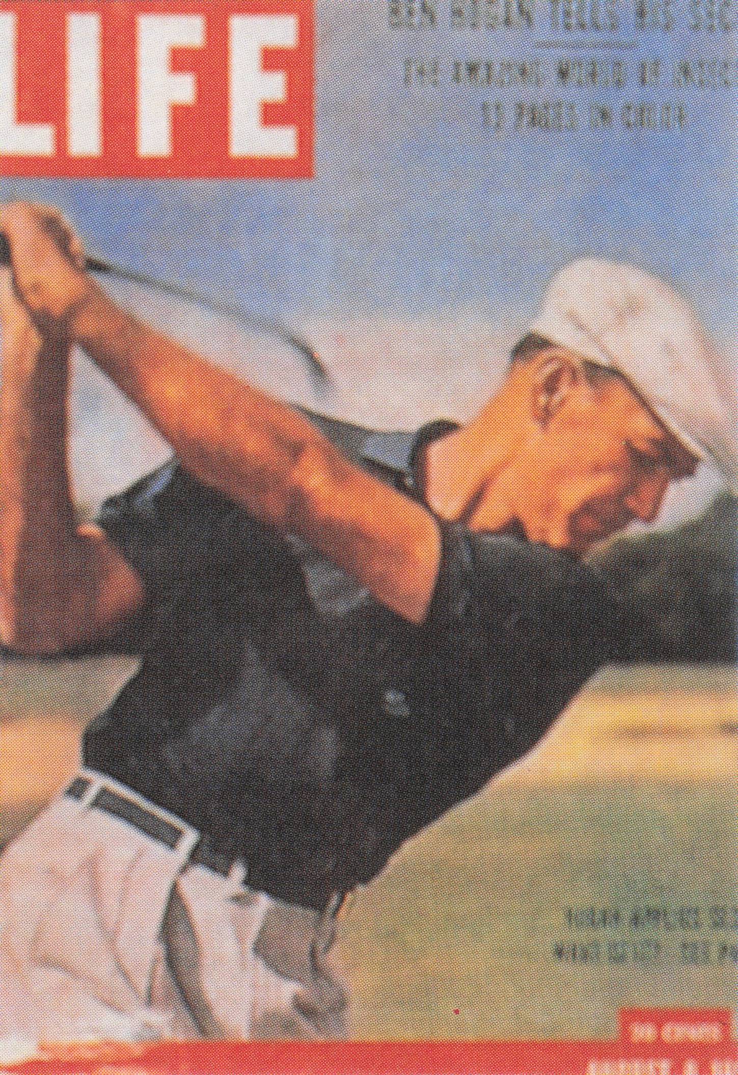 Ben Hogan First US Open Victory Legends Of Golf Trade Card