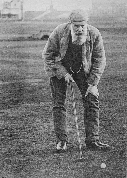 Tom Morris Story vs Willie James Dunn Twins Victorian Golf Trade Card
