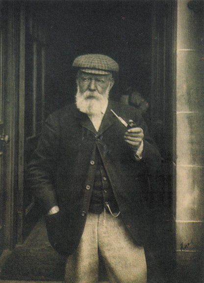 Tom Morris Story Victorian Scotland Golf Ball Club Maker Trade Card