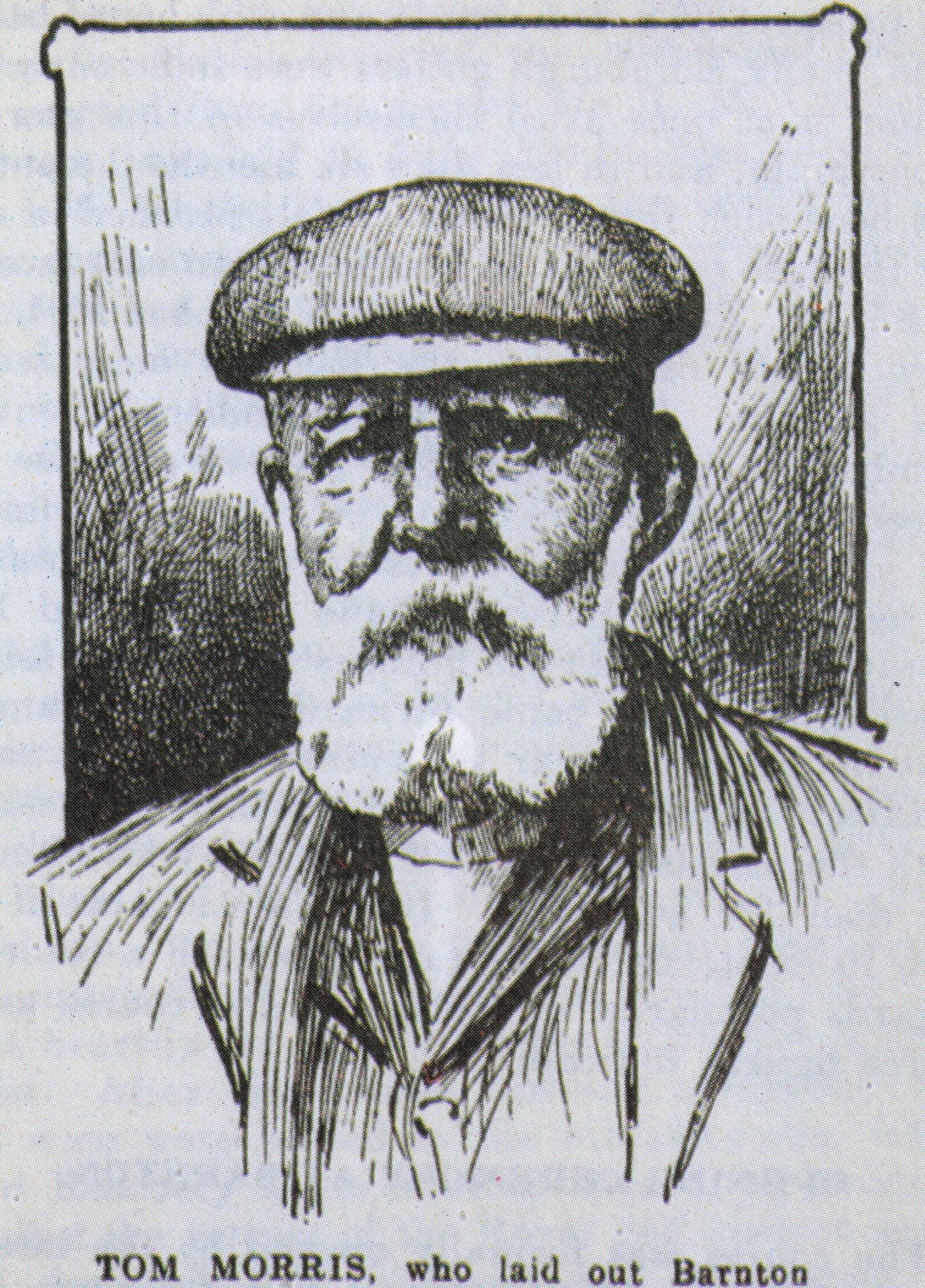 Tom Morris Story Of Scottish Victorian Golf Ball Maker Photo Trade Card