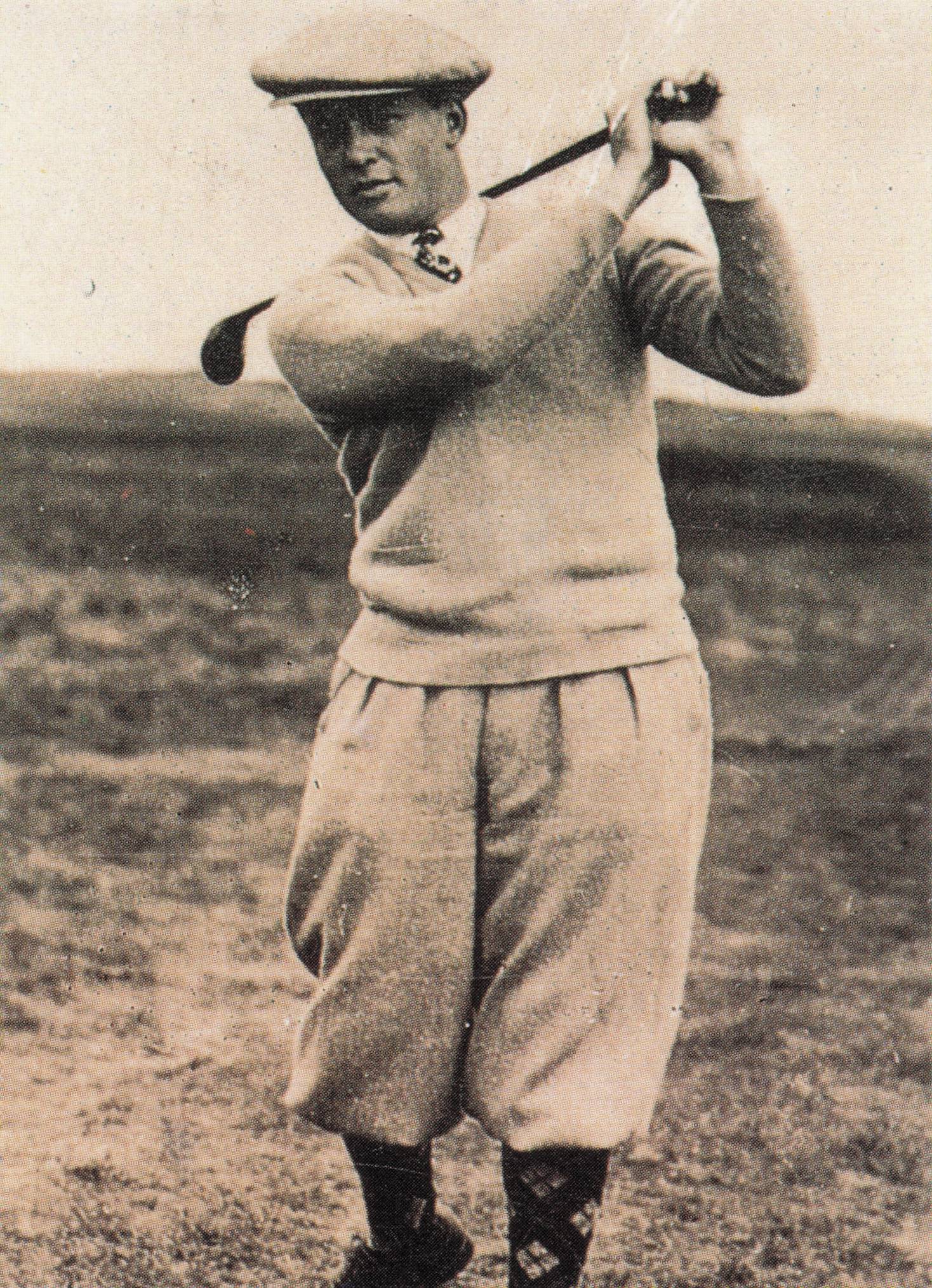 Story Of Bobby Jones Old American Golfer 1926 Open Trade Card