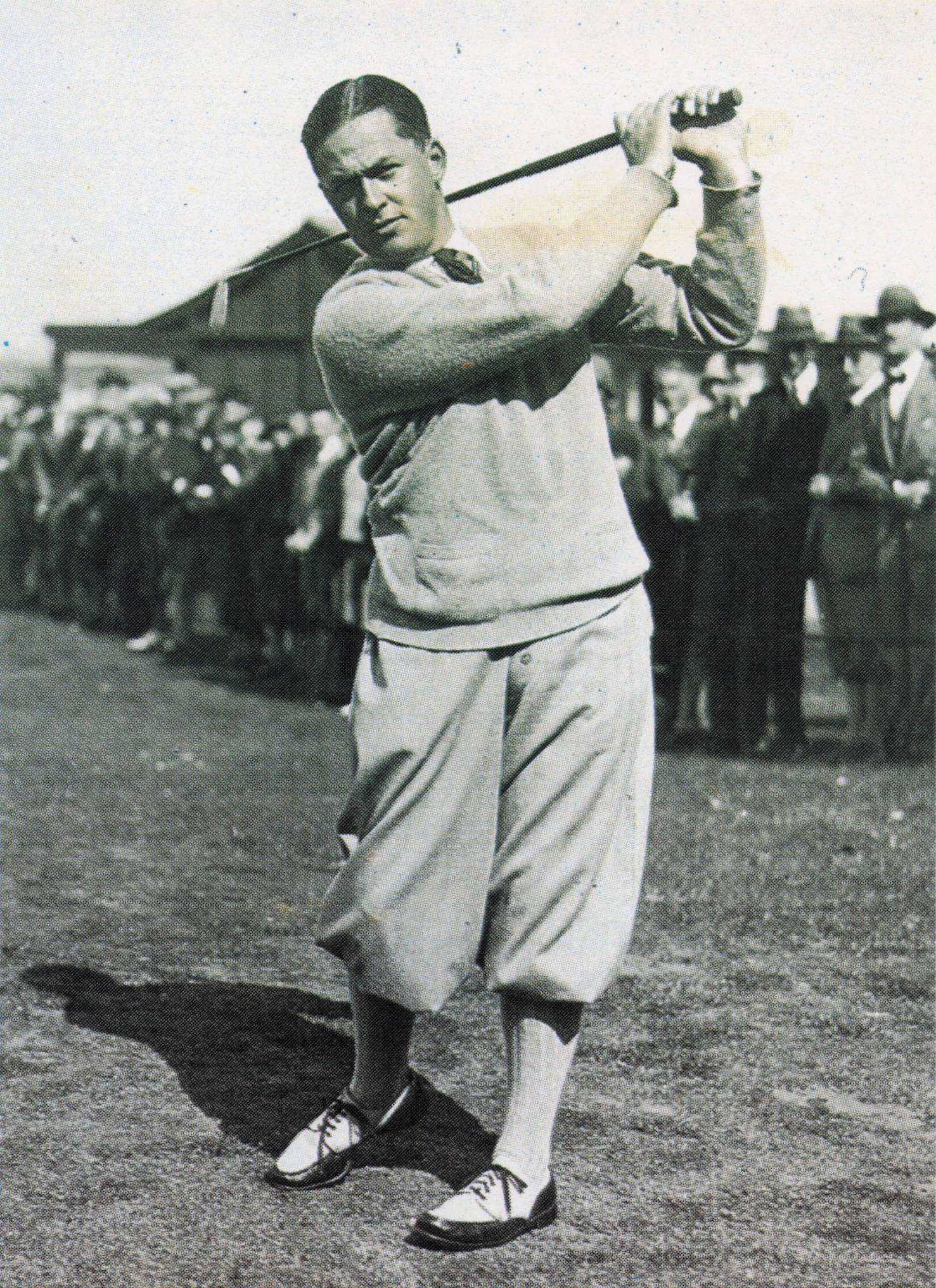 Story Of Bobby Jones American Old Golf Grand Slam Trade Card