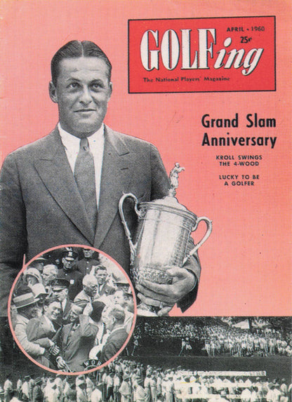 Bobby Jones Story Old USA Golfing Player Magazine Trade Card