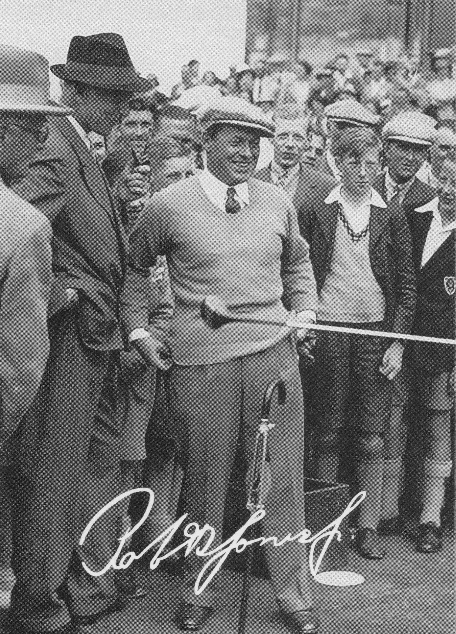 Bobby Jones USA Golf & St Andrews Course 1936 Gallery Trade Card