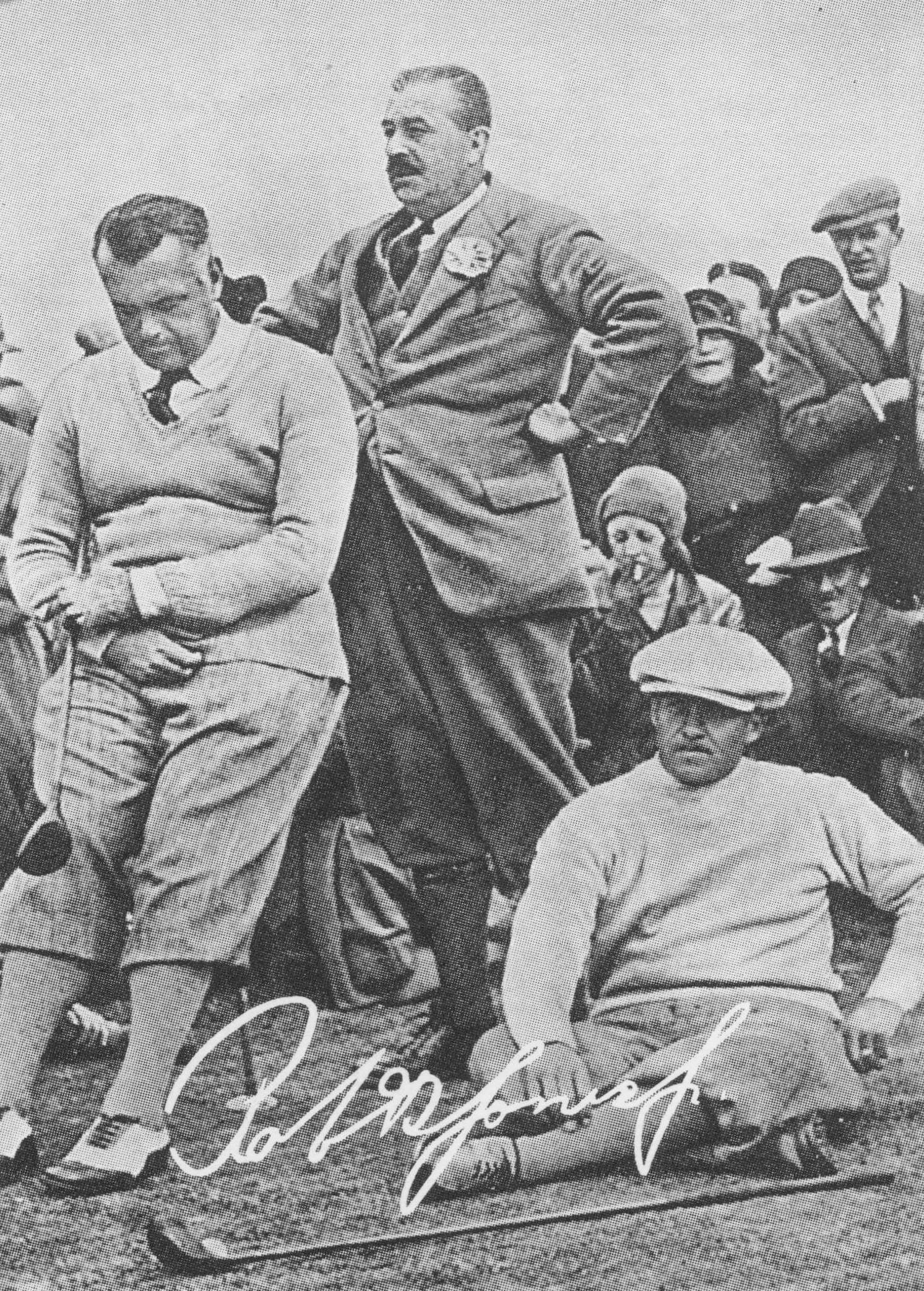 Bobby Jones USA Golf & St Andrews Course 1930 Open Trade Photo Card