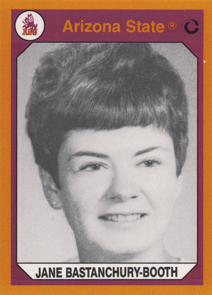 Jane Bastanchury Booth Arizona State Collegiate Collection Golf Trade Card