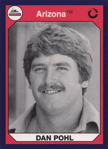 Dan Pohl Arizona State Collegiate Collection Rare Golf Trade Card