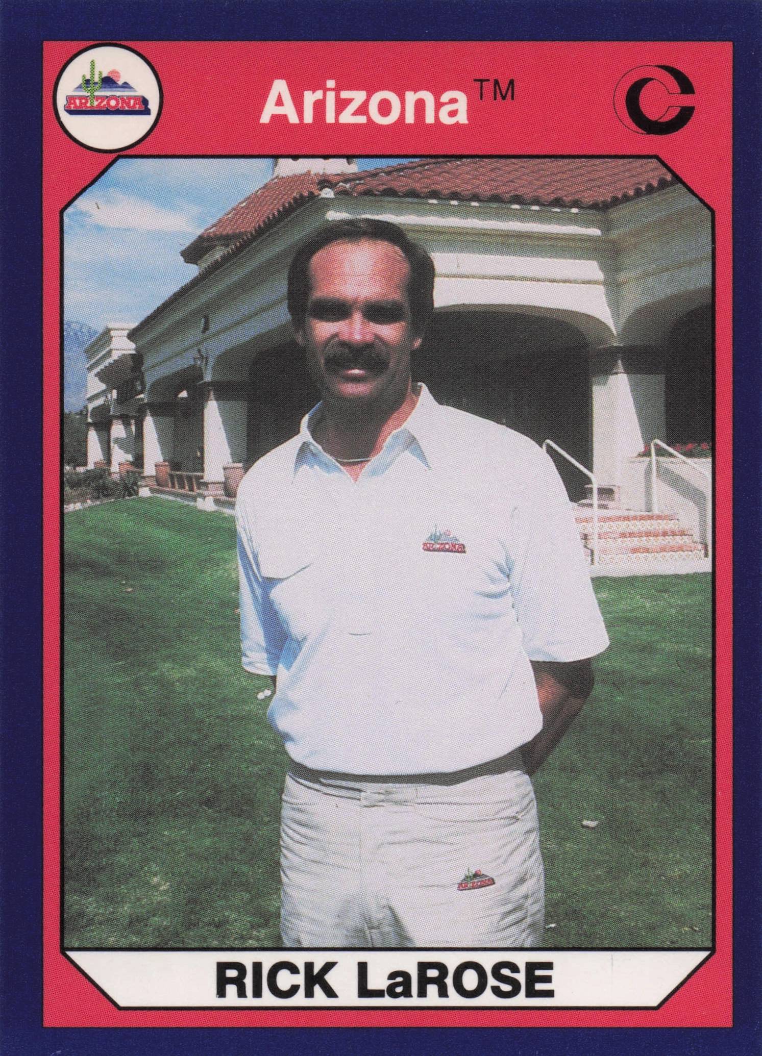 Rick LaRose Arizona State Collegiate Collection Rare Golf Trade Card