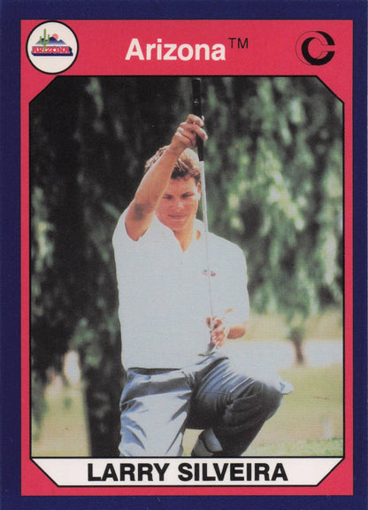 Larry Silveira Arizona State Collegiate Collection Rare Golf Trade Card