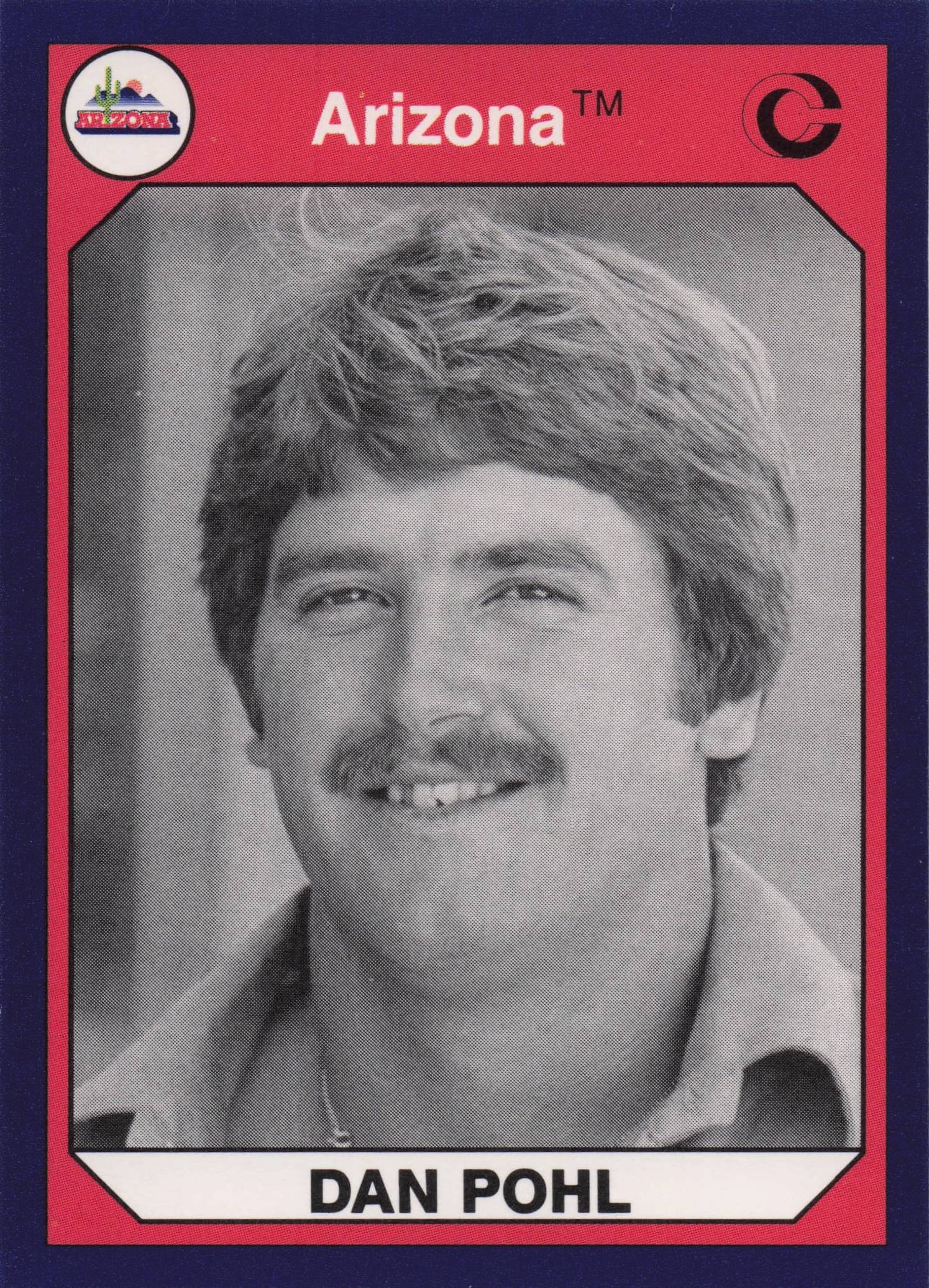 Dan Pohol Arizona State Collegiate Collection Rare Golf Trade Card