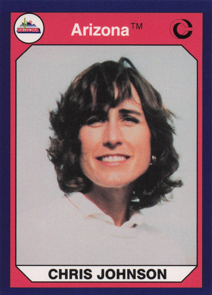 Chris Johnson Arizona State Collegiate Collection Rare Golf Trade Card