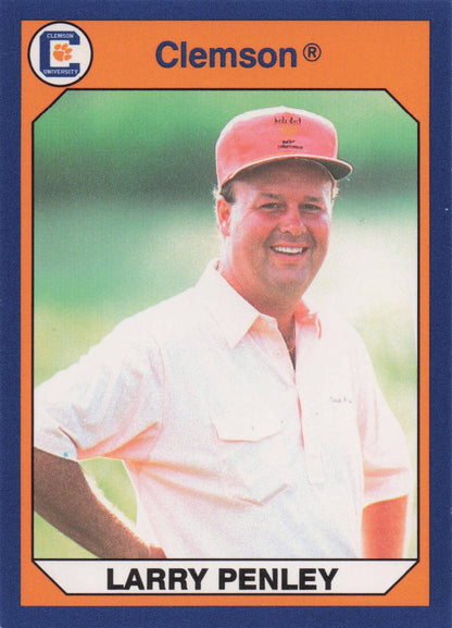 Larry Penley Clemson Collegiate Collection Rare Golf Trade Card