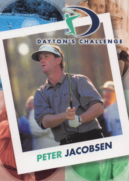 Peter Jacobson Dayton's Challenge Rare Golf Memorabilia Trade Card