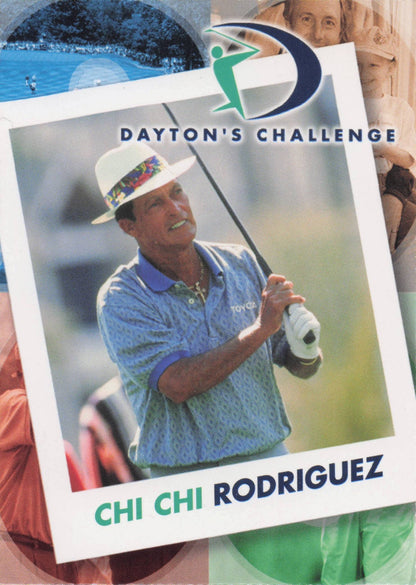 Chi Chi Rodriguez Dayton's Challenge Rare Golf Memorabilia Trade Card