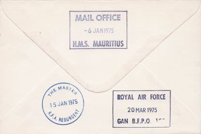 Joint Services Military Expedition To Danger Island 1975 Hand Signed FDC