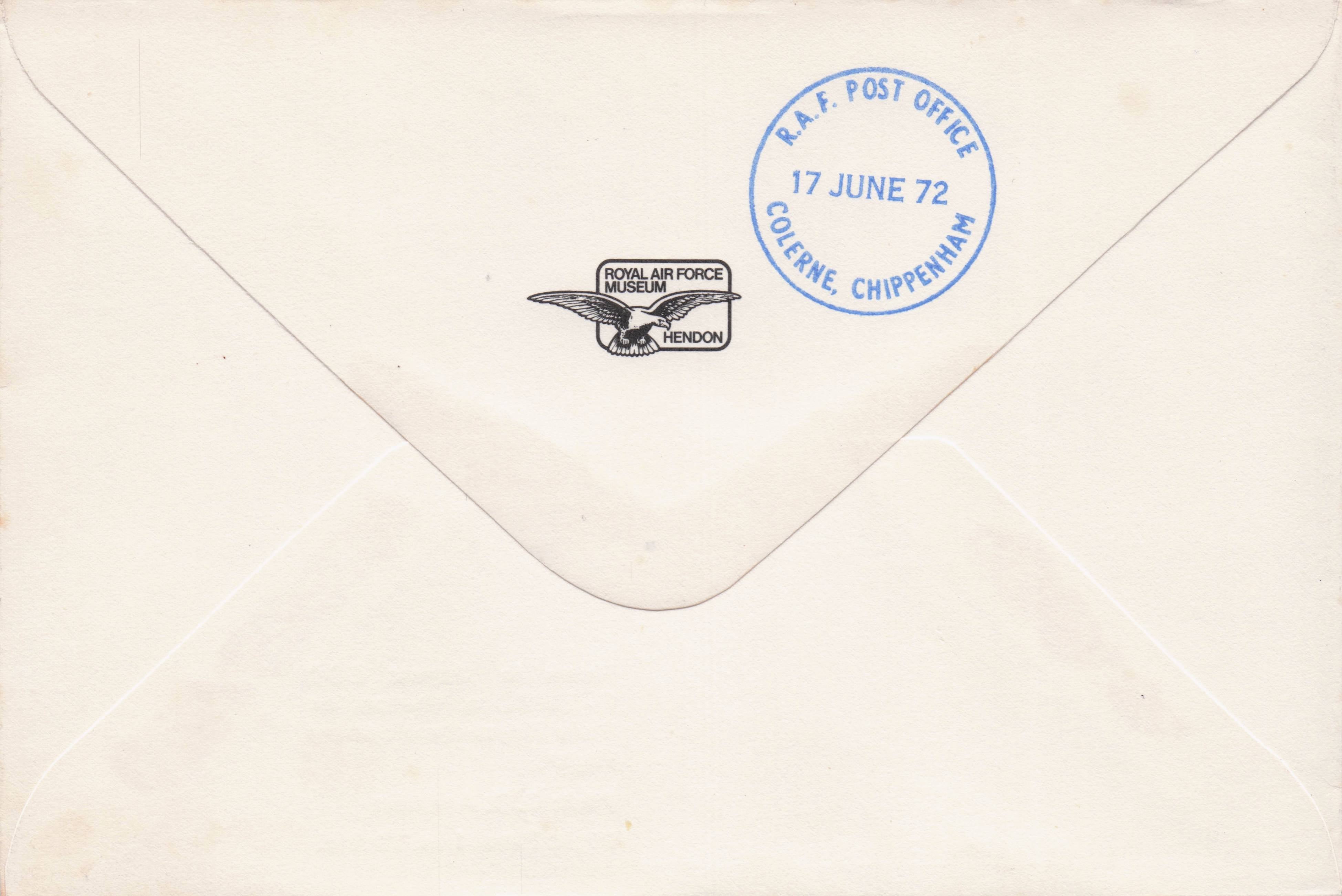 RAF City Of Bristol BAC Sepecat Jaguar Military Aircraft Hand Signed FDC