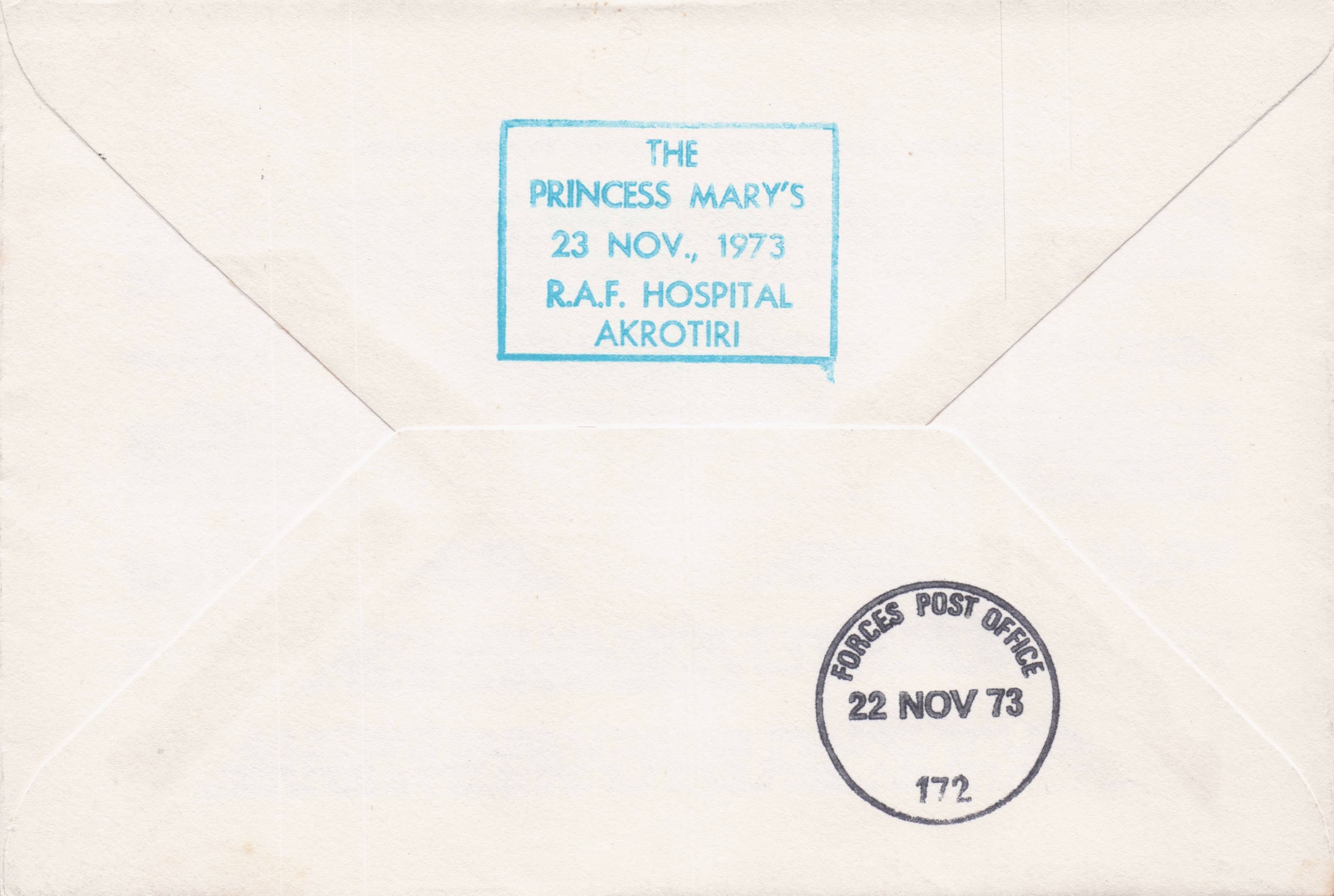Princess Mary's RAF Nursing Service 50th Anniversary Hand Signed FDC