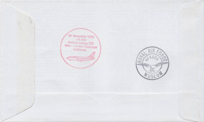 First Deutsche Commercial Airline Formation Anniversary Hand Signed FDC