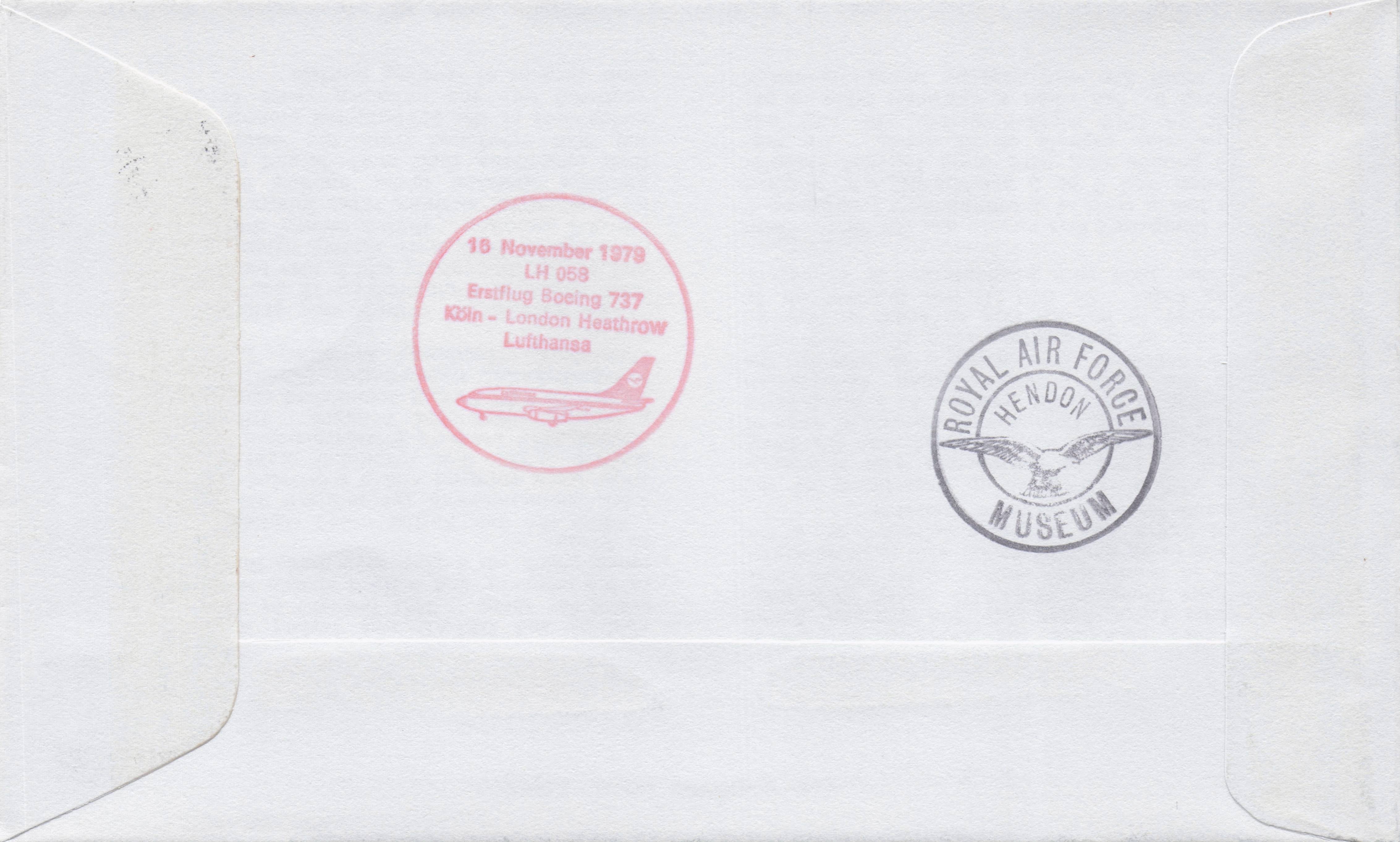 First Deutsche Commercial Airline Formation Anniversary Hand Signed FDC