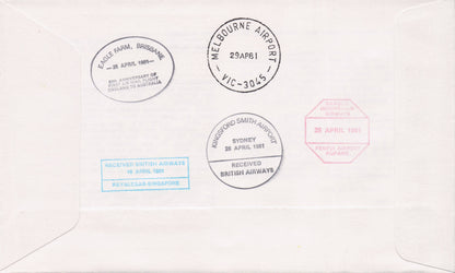 First 1909 Aeroplane London To Paris Flight 70th Anniversary Hand Signed FDC