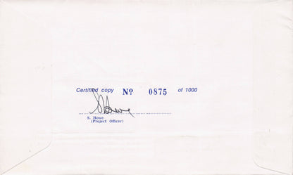 Major James Cordes RAF War WW2 Veteran Hand Signed Military FDC