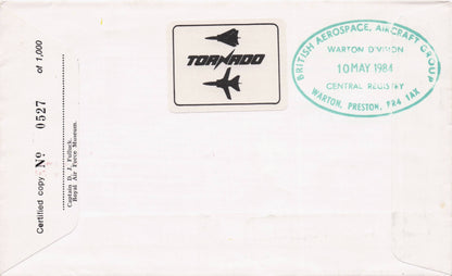 Paul Millett With Saudi Arabia Frank RAF WW2 Veteran Hand Signed Military FDC