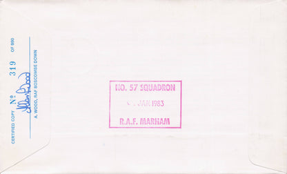Sergeant HG Hazeldean RAF War WW2 Veteran Hand Signed Military FDC