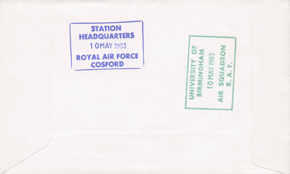 Major James Cordes RAF War WW2 Veteran Hand Signed Military FDC
