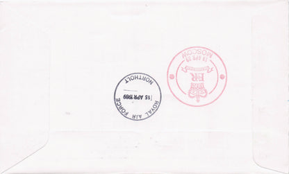Prince Edward Royal Visit To Moscow Russia Hand Signed FDC