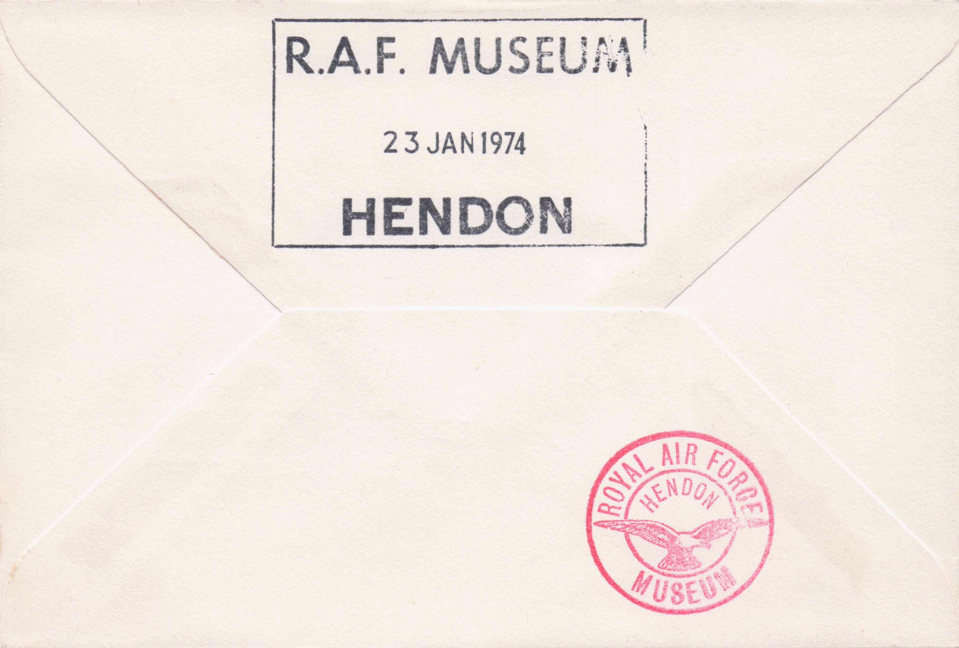 First Hang Glider Royal Postal Mail Flights RAF Abingdon Berkshire Hand Signed FDC