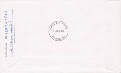 77 Squadron WW2 Reformation 50th Anniversary RAF Military Hand Signed FDC