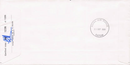 End To Berlin Airlift Lord Mayors Show 1989 Hand Signewd Military FDC