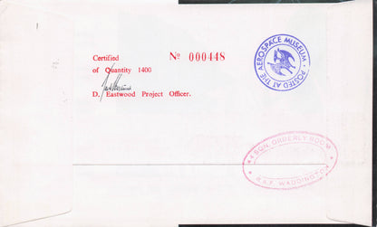 Pathfinder WW2 Force DH Mosquito Plane RAF Waddington Hand Signed FDC
