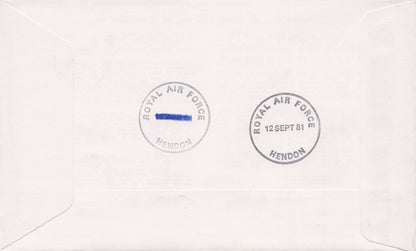 First British Air Mail Service 1941 Hendon To Windsor Military Hand Signed FDC