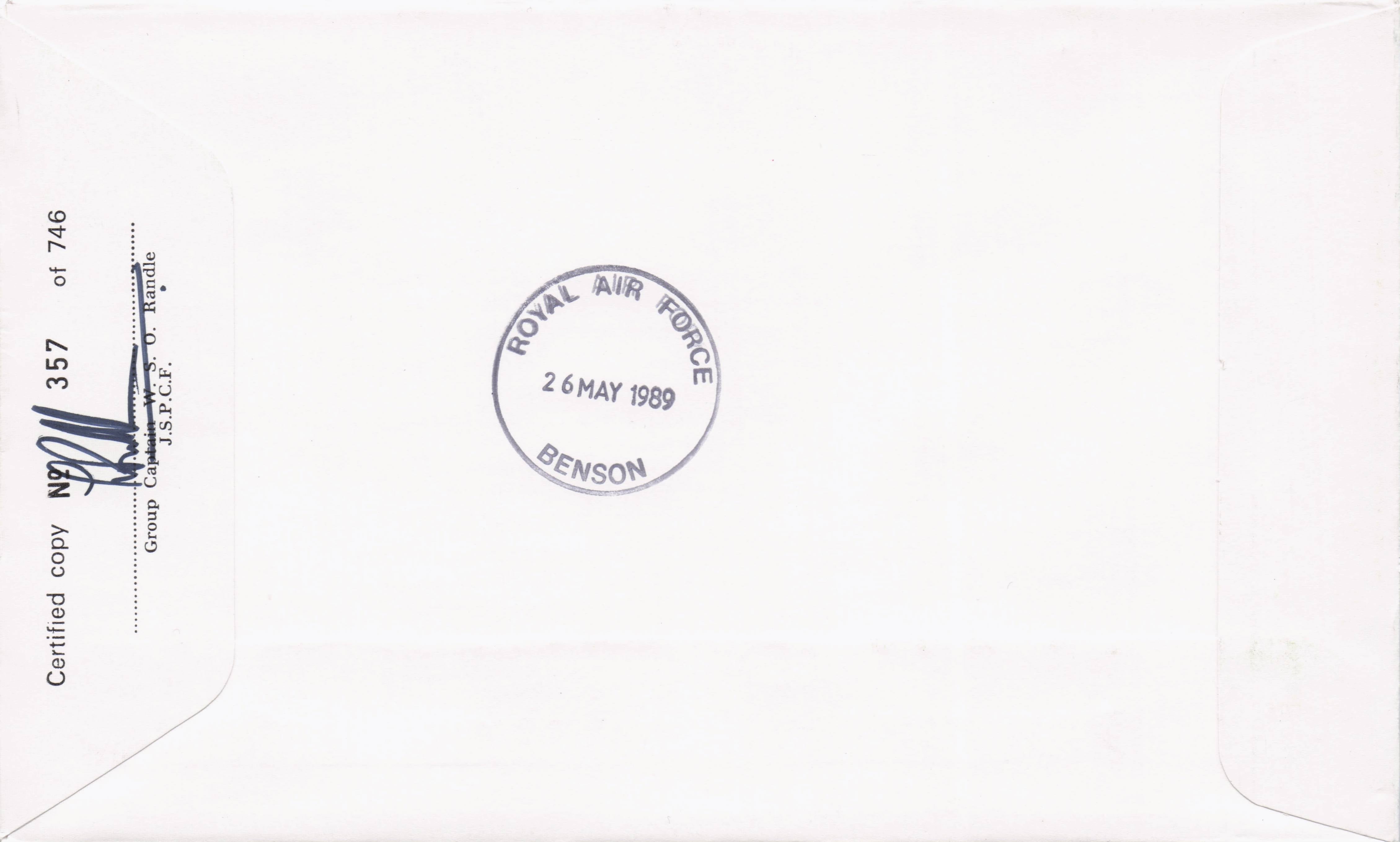 Royal Visit Queen Elizabeth II To Jersey Hand Signed & Flown FDC