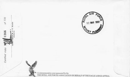 Duke Of Edinburgh 1991 Royal Visit To Falkland Islands Multi Hand Signed FDC