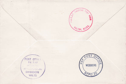 RAF Nursing RAF Hospital Ely WW2 MULTI incl Matron Dean 2x Hand Signed FDC
