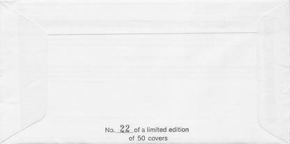 Charles Darwin Rare LIMITED EDITION OF 50 Artist Hand Signed FDC
