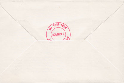 Luxembourg WW2 Rare Military Royal Air Forces Escaping Society FDC