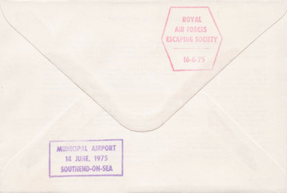 Belgium Flemish WW2 Rare Military Royal Air Forces Escaping Society FDC
