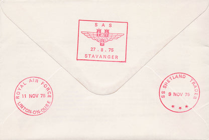 Norway WW2 Rare Military Royal Air Forces Escaping Society FDC