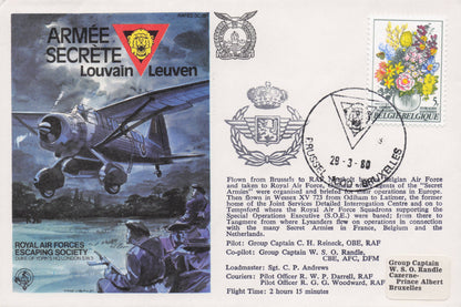 French Armee Secrete WW2 Royal Air Forces Escaping Society FDC