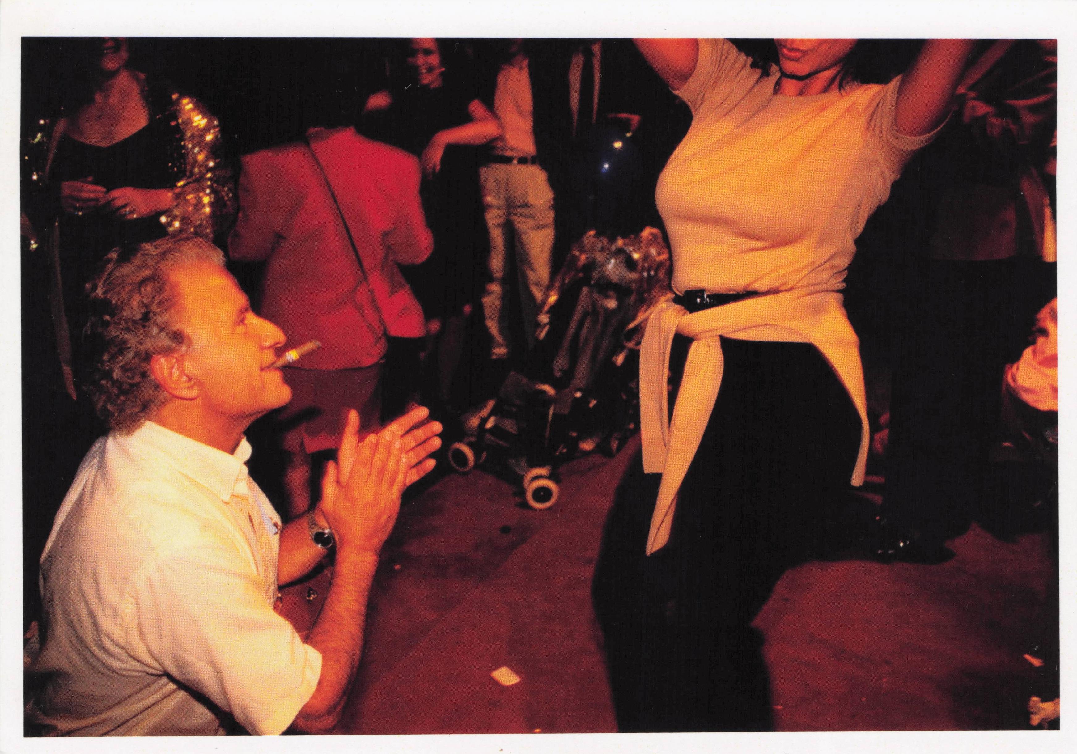 Motcomb Risque Street Party London Belgravia Photo Art Award Postcard