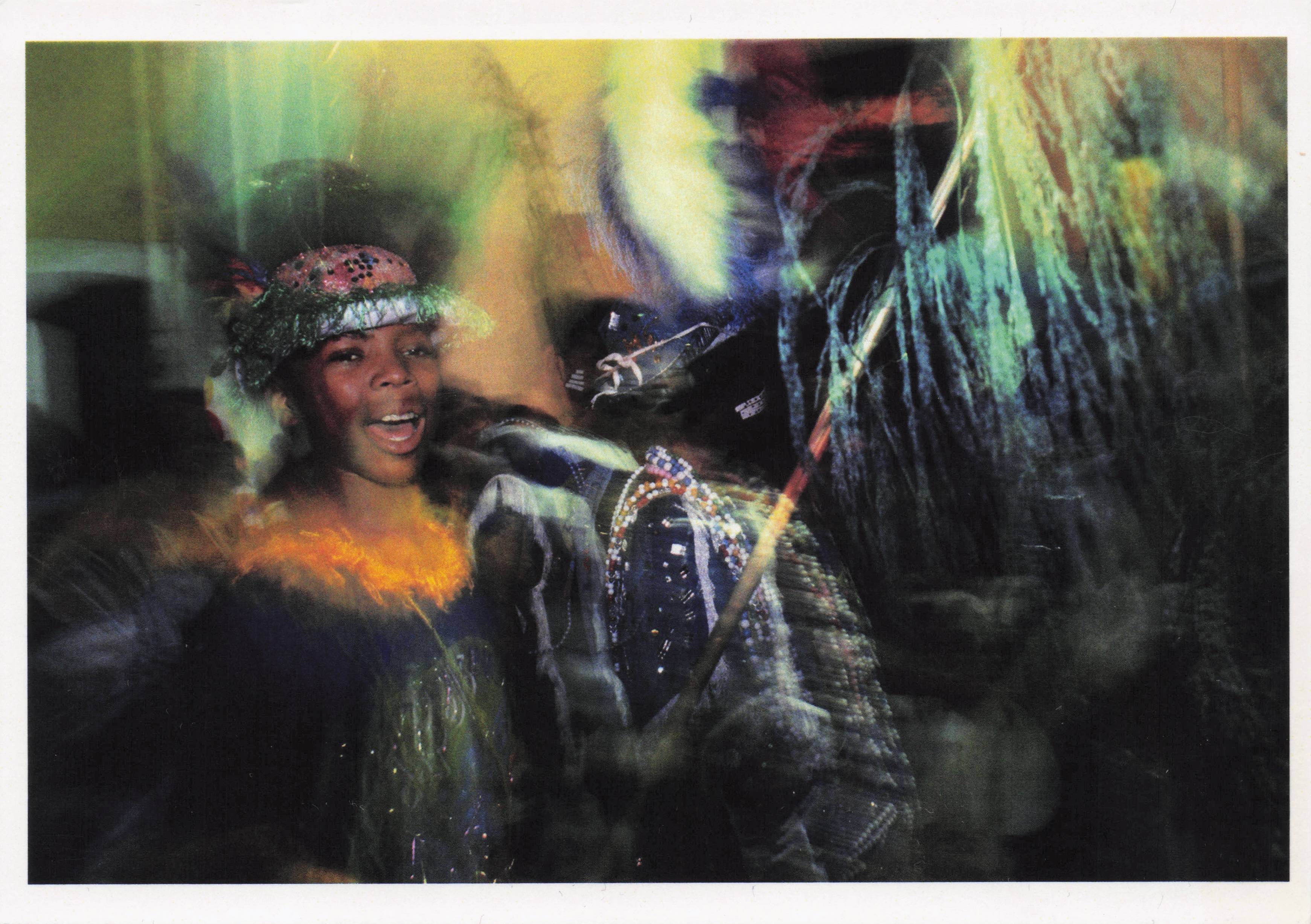 Bahia Salvador Brazil 1996 Carnival Photo Award Art Postcard