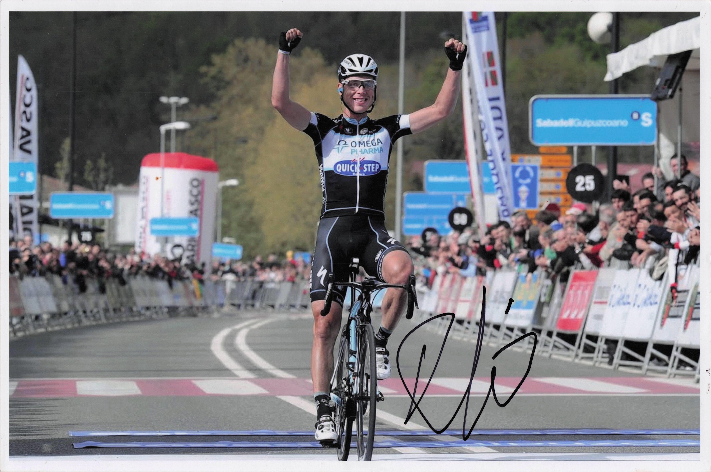 Tony Hans Martin Germany Olmpics Cyclist 12x8 Large Hand Signed Photo